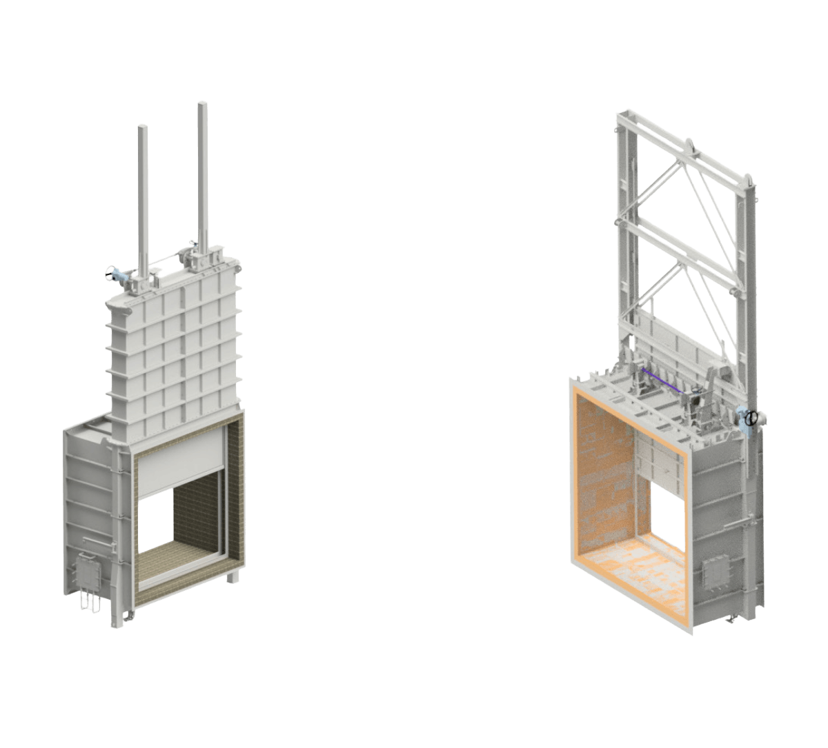 Exhaust And Diverter Solutions Product Guillotine Dampers and Blanking Plates NEM Energy
